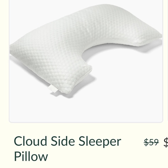 New Buffy Cloud Cooling Side Sleeper Pillow - Picture 1 of 5